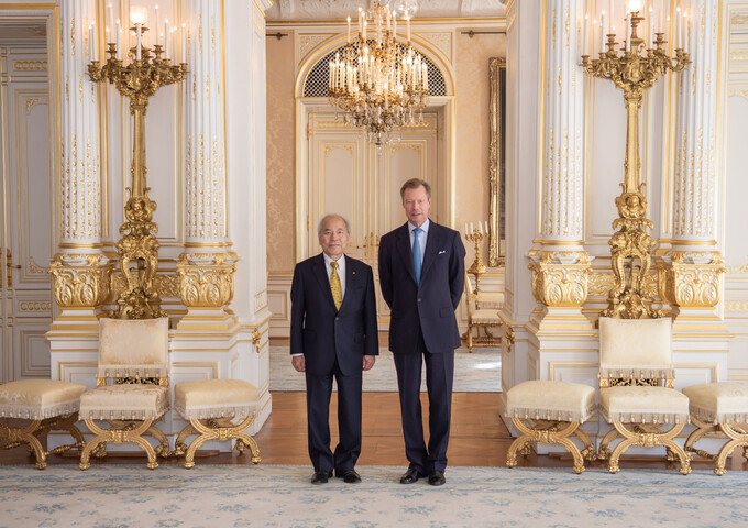 Audience du Dr. Eng. Yoshiharu Inaba, Président de FANUC CORPORATION