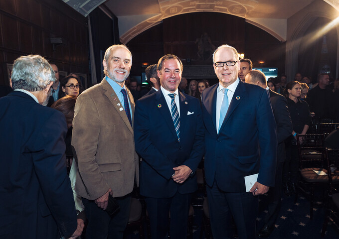 Le Grand-Duc Héritier admis comme membre honoraire du "Explorers Club"