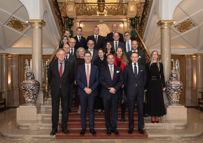 Réception d'au revoir au Conseil d'État