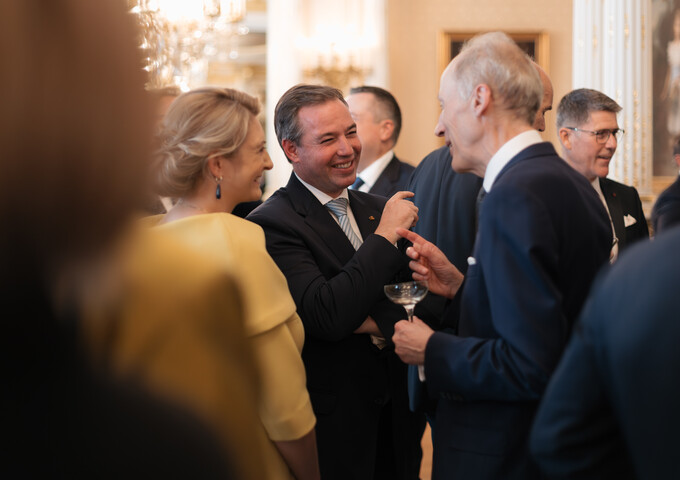 Lieutenant-Représentant | Réception au Palais