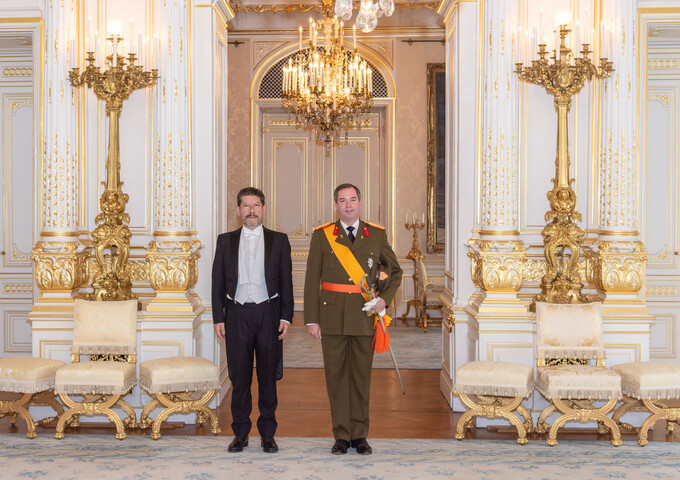 Accréditations de nouveaux ambassadeurs au Luxembourg - 17 octobre 2024