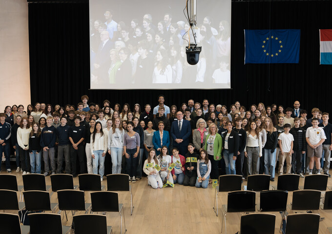 Conférence sur la Microfinance à l’École européenne II de Mamer 
