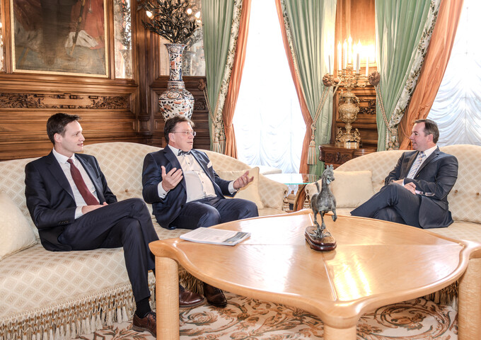 Audience d'une délégation du STATEC