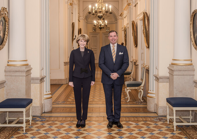 Audience Monique Isebaert-Leemans, nouvelle gouverneure du District 113