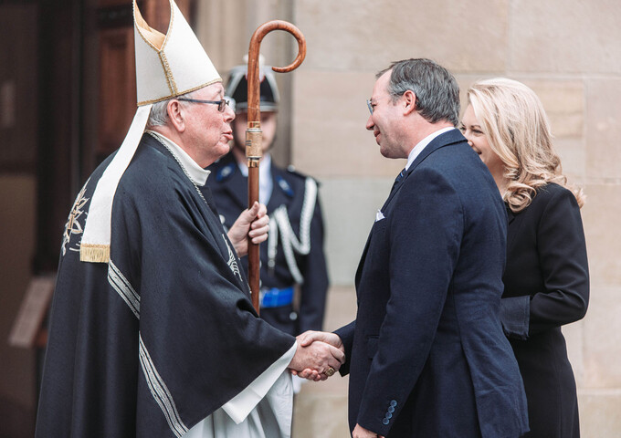 Messe pontificale en mémoire des membres défunts de la Famille grand-ducale - 2024