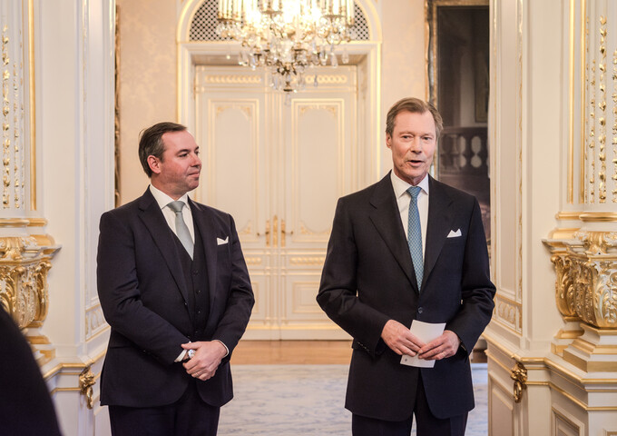 80 ans de la Bataille des Ardennes | Audience d'une délégation du Congrès américain