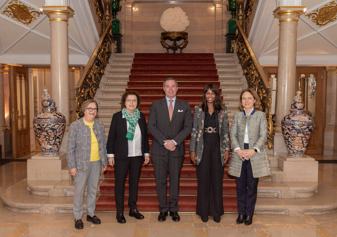 Audience pour les 100 ans de Chaussures Léon