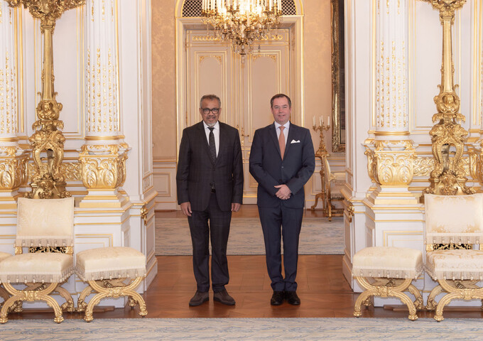 Audience pour le Docteur Tedros Adhanom Ghebreyesus, Directeur général de l'OMS