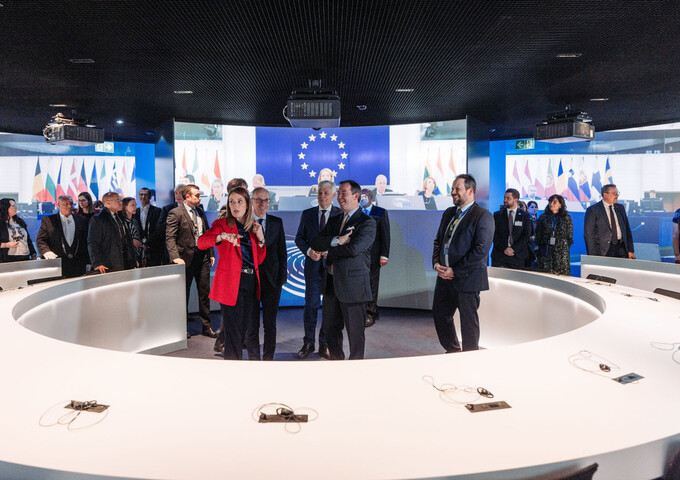 Inauguration du centre de visiteurs « Erliefnes Europa – Europa Expérience »