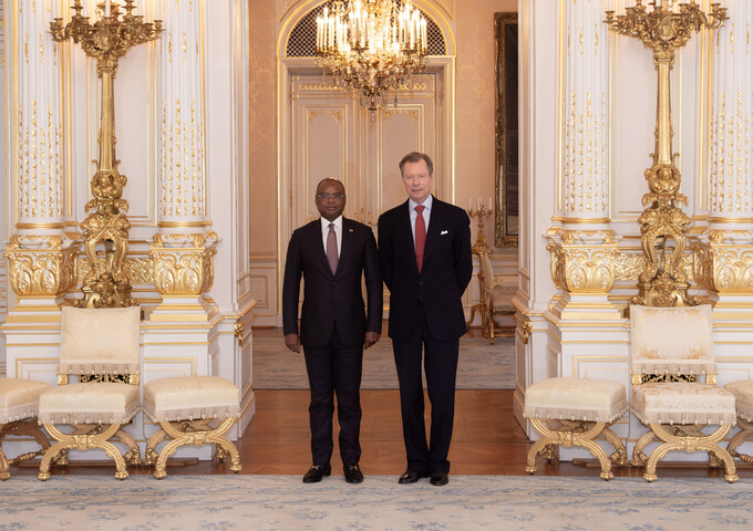 Audience pour S.E.M. Amason Jeffah Kingi Egh, Président du Sénat du Kenya
