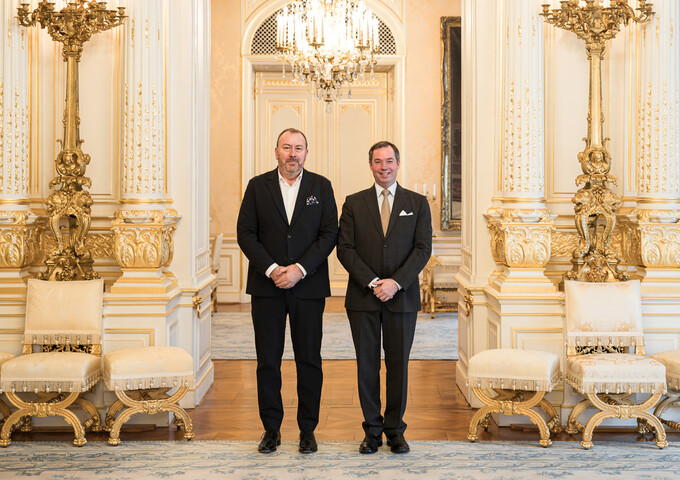 Audience de Marc Glesener, nouveau président du CA de l'ALIA