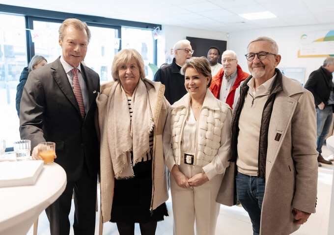Inauguration de la nouvelle annexe "Stëmm vun der Strooss Hollerich"