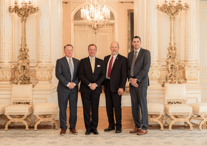 Audience d'une délégation de l’assureur américain "FM"