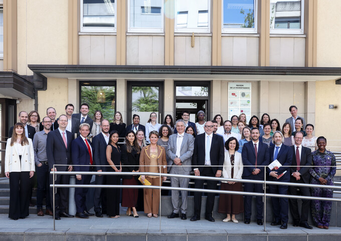 Visite de la Maison de la Microfinance