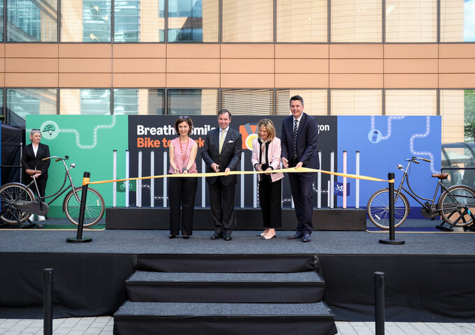 Visite du campus "Amazon Europe"