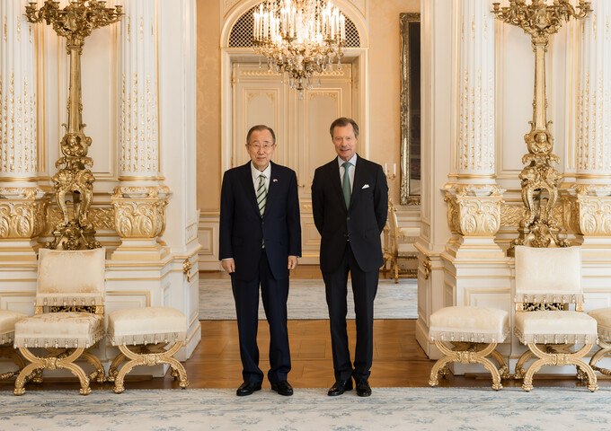 Audience pour Ban Ki-moon, Président du « Global Green Growth Institute » (GGGI)