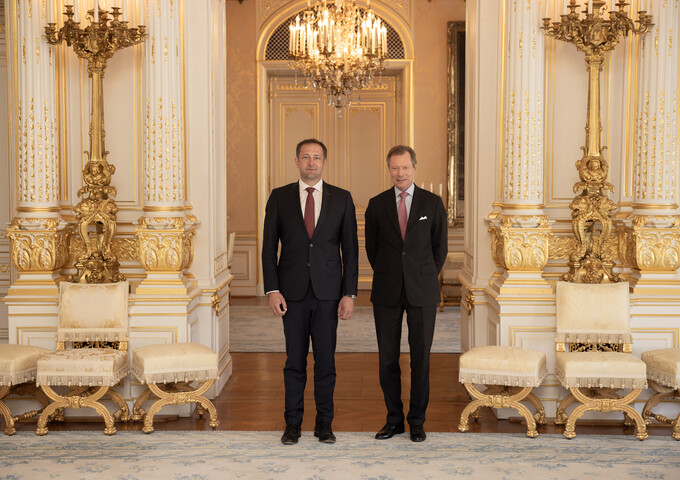 Audiences de l'ancien et du nouveau Commissaire européen