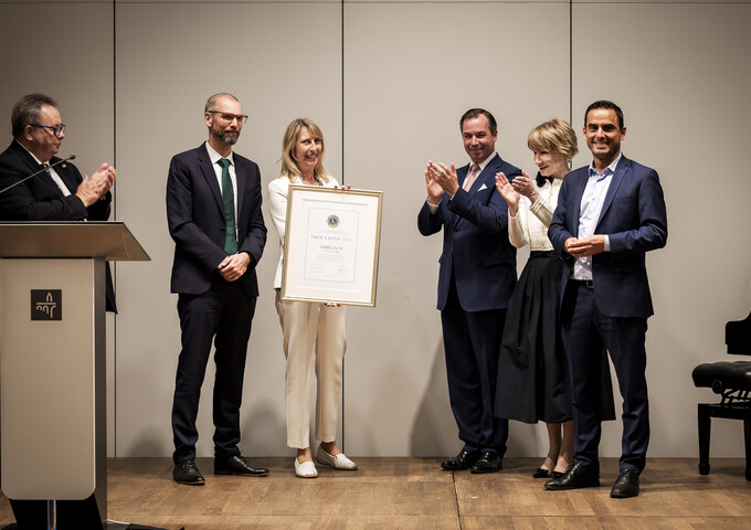 Remise du "Prix Lions 2025" à l'asbl "OMEGA 90"
