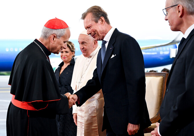 Message de Son Altesse Royale le Grand-Duc adressé à Sa Sainteté le Pape Leo XIV à l’occasion de son élection au siège de Saint Pierre