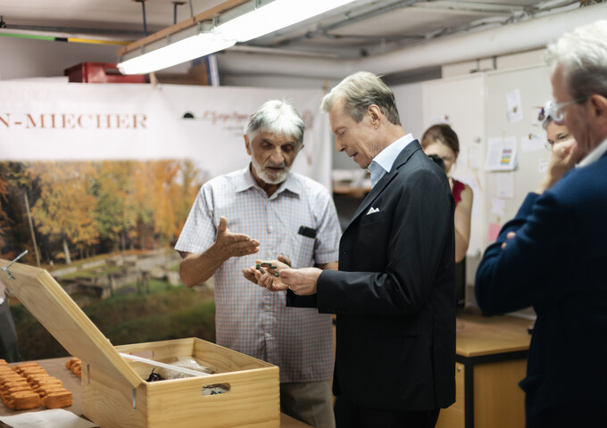 Visite du musée « Ausgriewermusée » et des vestiges de la villa gallo-romaine de Goeblange 