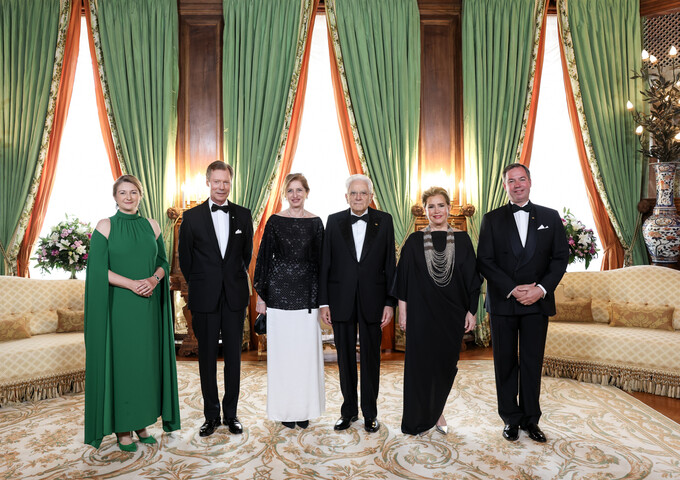 Visite officielle de la République Italienne au Luxembourg - Dîner de Gala