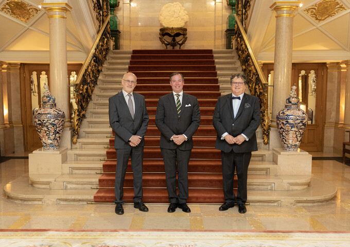Audience de l'ancien et du nouveau Président de la Fondation Jeunes Scientifiques Luxembourg