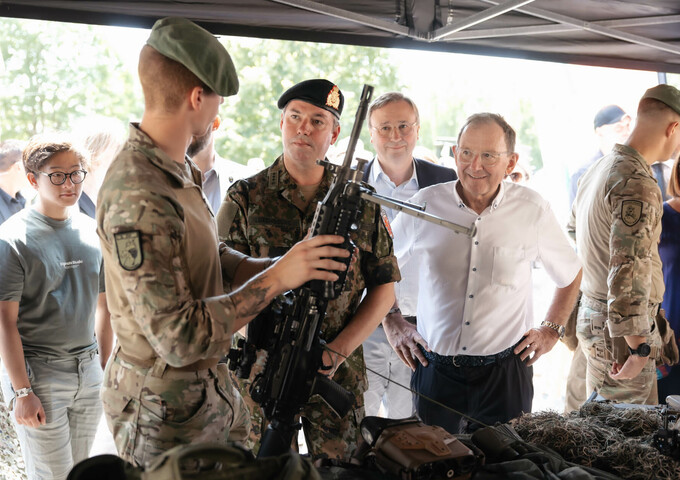Journée portes ouvertes de l'Armée Luxembourgeoise