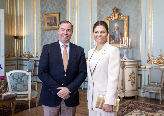 Entrevue avec S.A.R. la Princesse Héritière, Victoria de Suède
