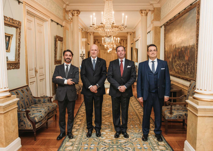 Audience d’une délégation d’Intesa Sanpaolo Bank Luxembourg 